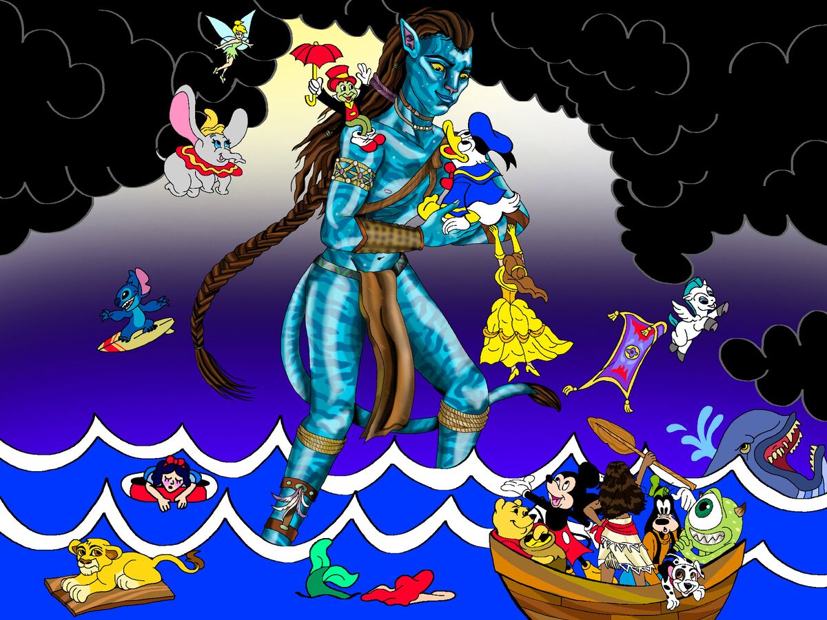 Beast Kingdom MEA044 Disney Avatar The Way Of Water Series Neytiri    Beast Kingdom SEA