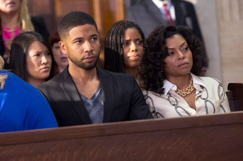 Jussie Smollett as Jamal Lyon and Taraji P. Henson as Cookie Lyon in the “The Devils Are Here” Season Two premiere episode of 'Empire' on FOX.