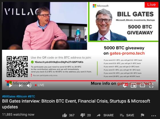 Twitter Cryptocurrency Scam Echoes Previous Schemes on YouTube