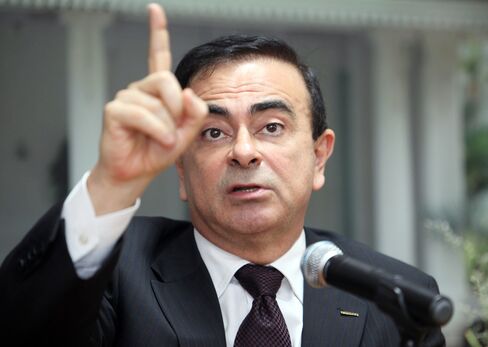 Carlos Ghosn, chief executive officer of Nissan Motor