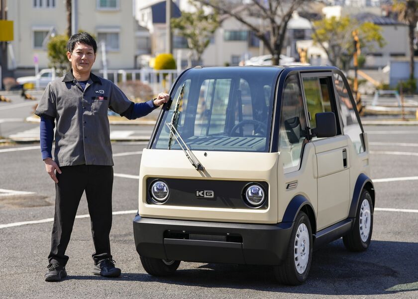 Ultra Compact Electric Vehicle 'mibot' Test Drive