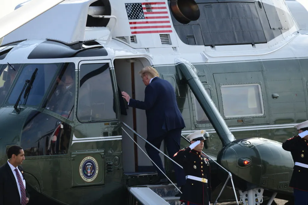 President Trump high-tails it out of his own trade-war escalation.