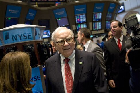 Buffett NYSE Bid Reinforcing Confidence as S&P 500 Nears Record