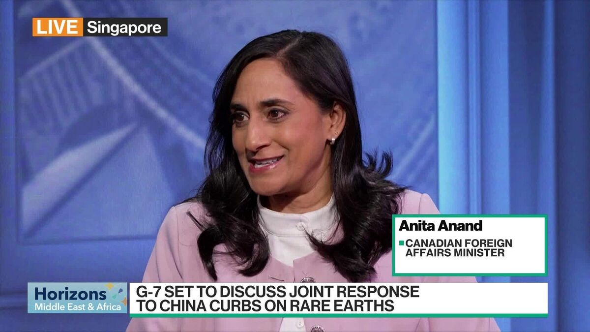 Canadian Foreign Minister Anand on Trade and Geopolitics