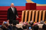 Vladimir Putin in Beijing on Oct. 18.