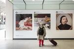 relates to Paris Museums Are Papering a Subway Station With Cheeky Recreations of Famous Art