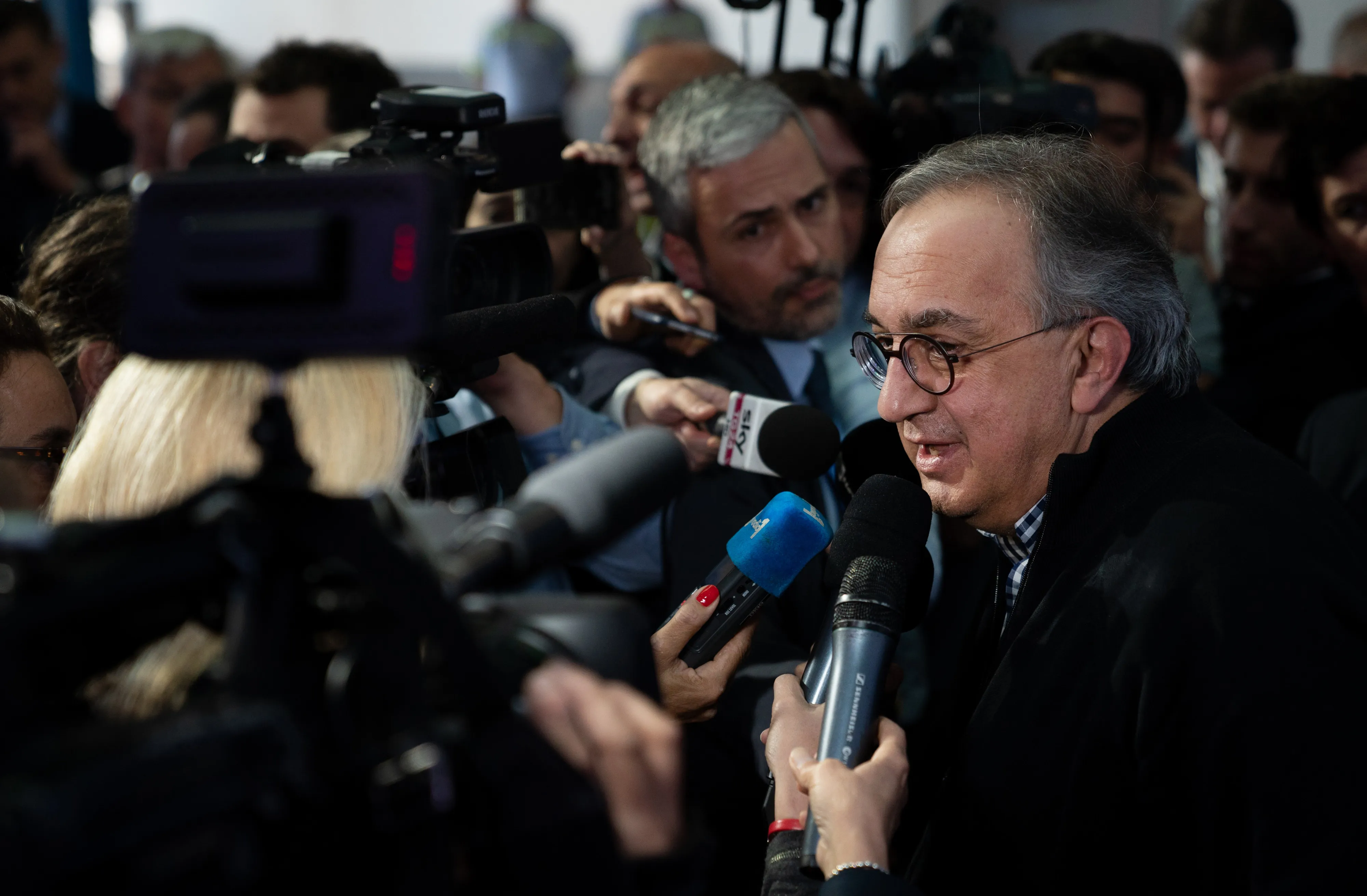 Sergio Marchionne, chief executive officer of Fiat Chrysler Automobiles NV.