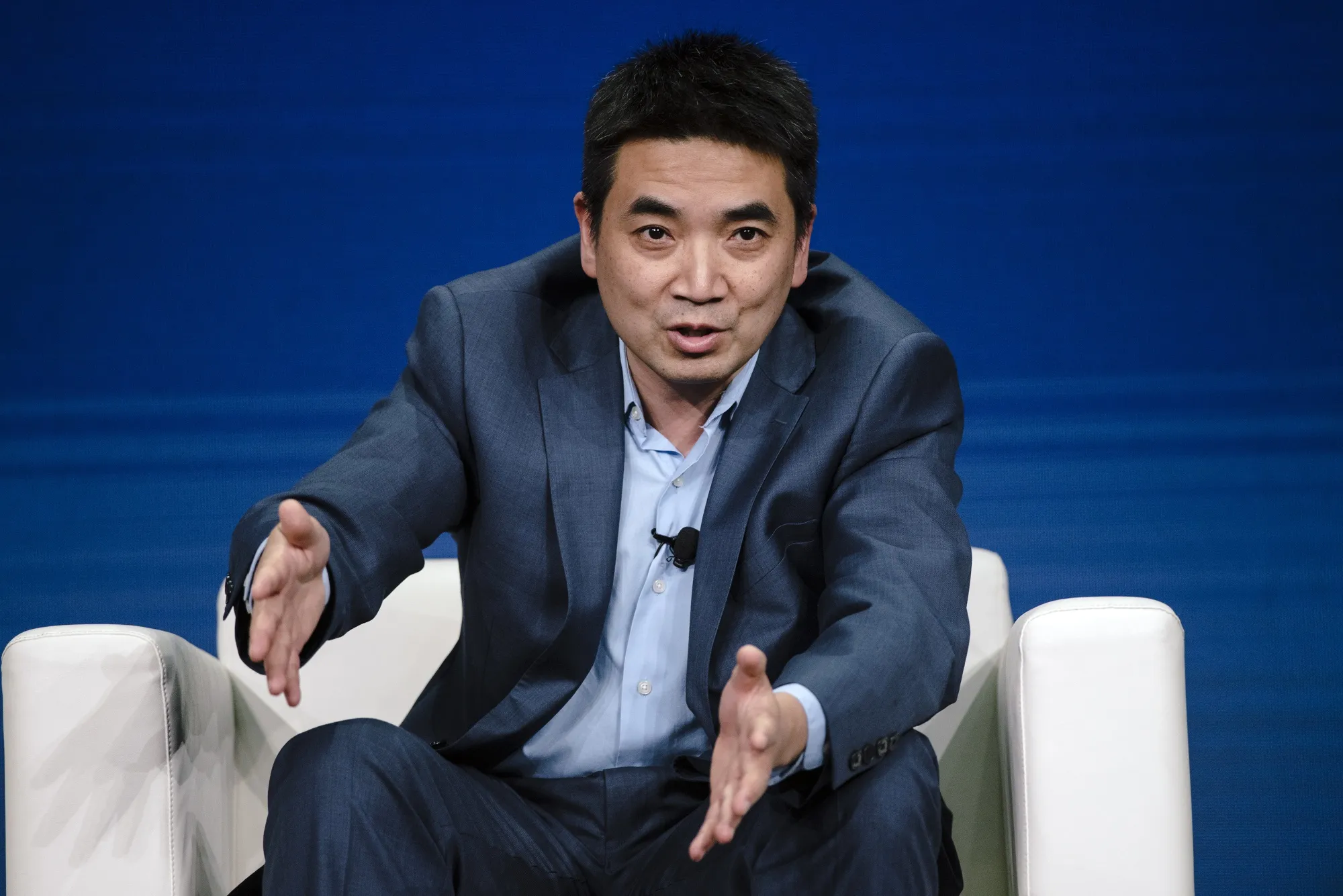 Eric Yuan, founder and chief executive officer of Zoom Video Communications Inc.