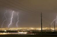 Thunderstorms Hit Las Vegas