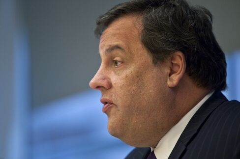 New Jersey Governor Chris Christie