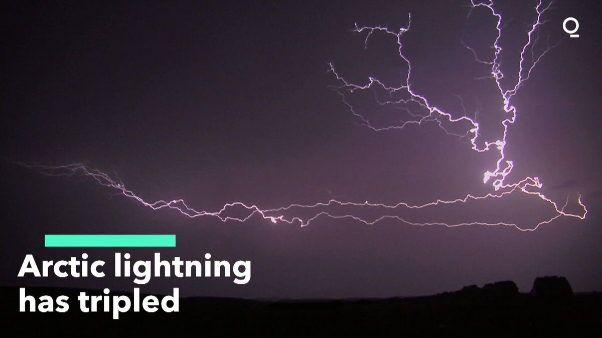 Watch Arctic Lightning Has Tripled - Bloomberg