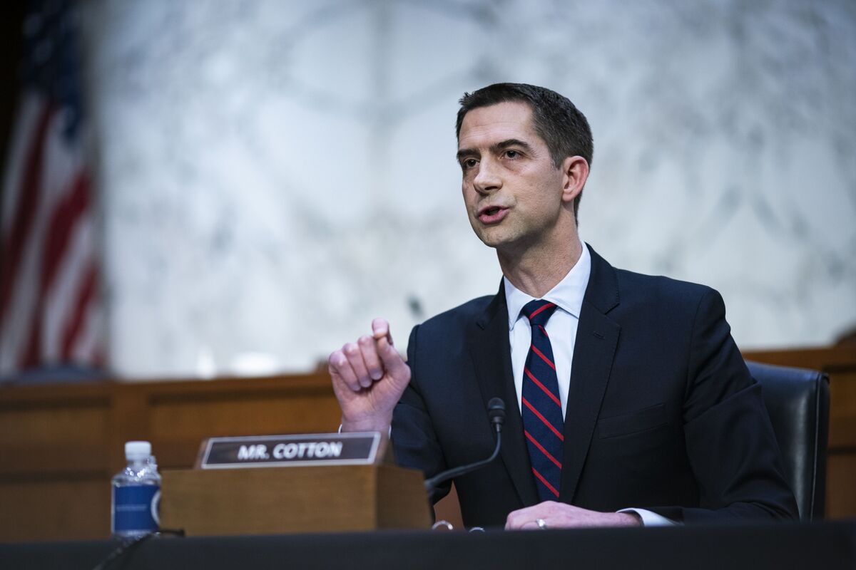 Cotton Moves Forward With Clayton Hearing as Trump Demands Delay