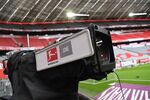 A Bundesliga German league tv camera.