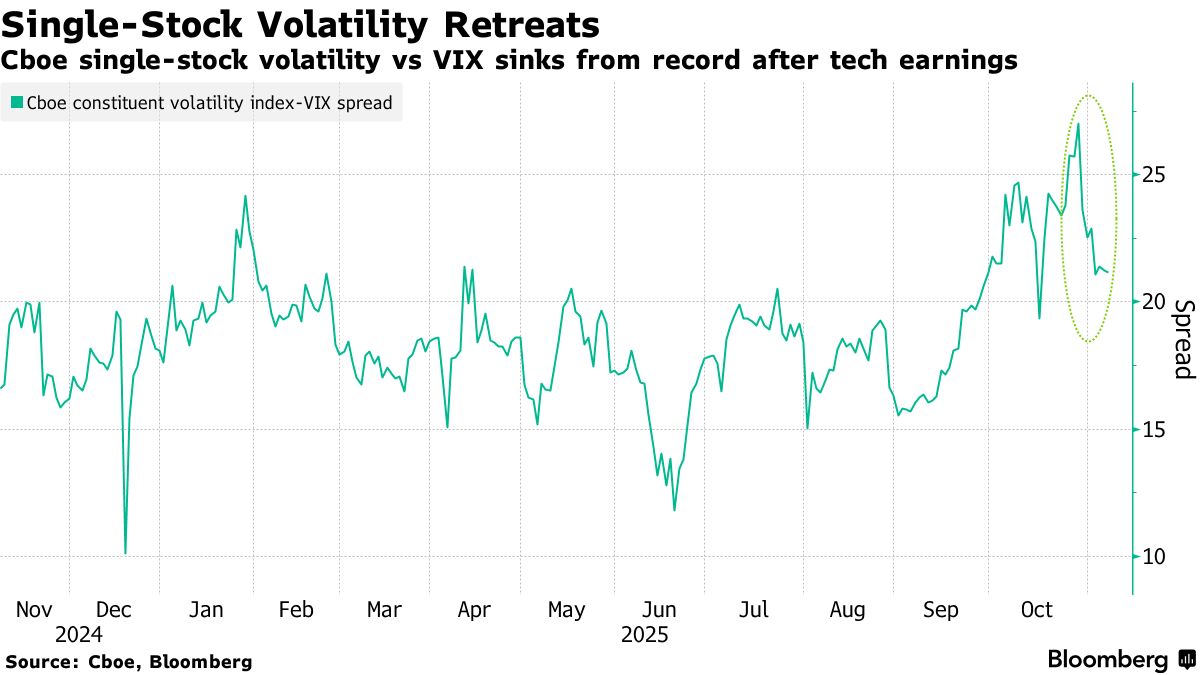 Flip From AI Rally Chase to Bubble Fear Spurs Options Demand - Bloomberg