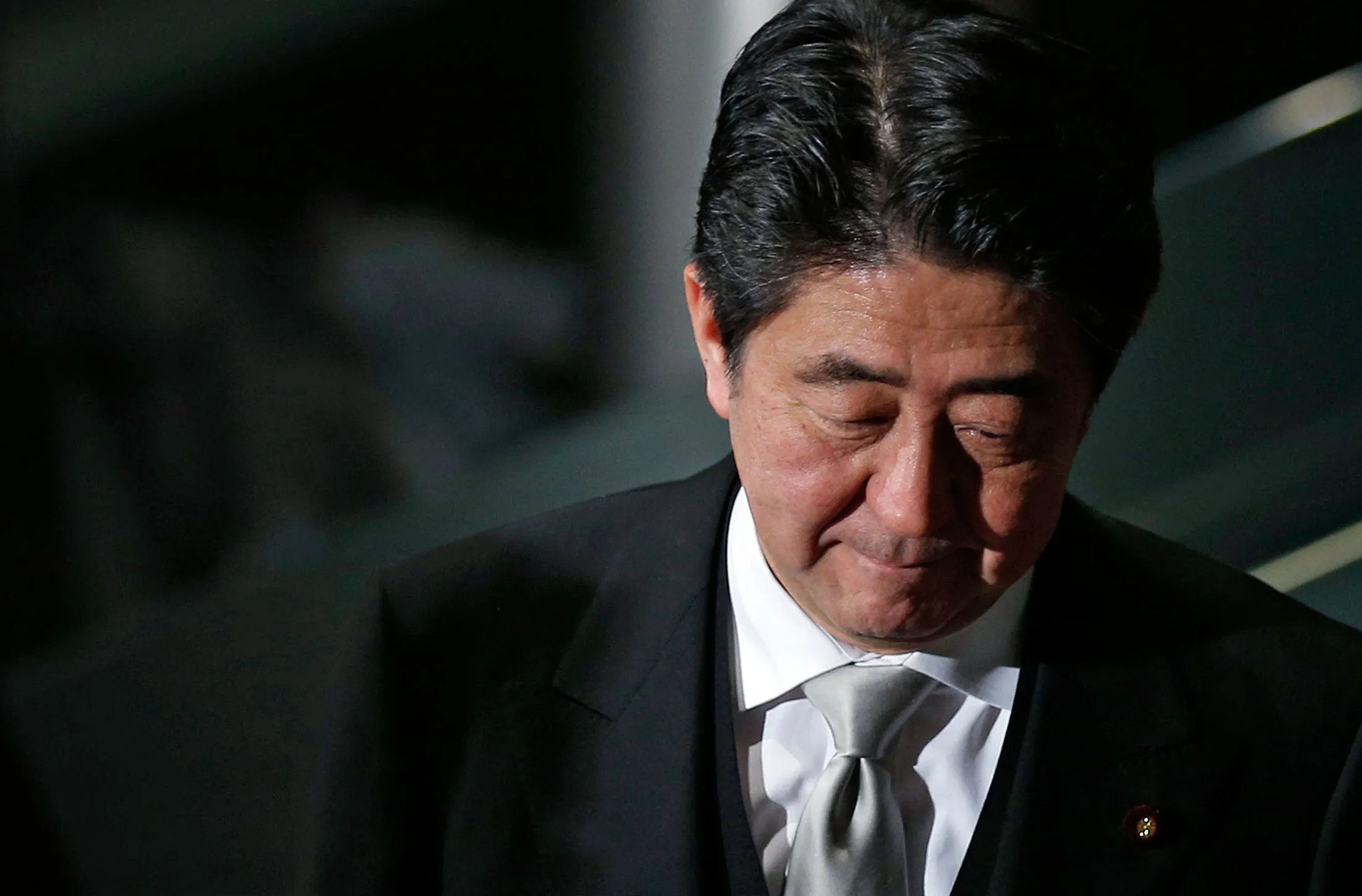 Japan's Prime Minister Shinzo Abe.
