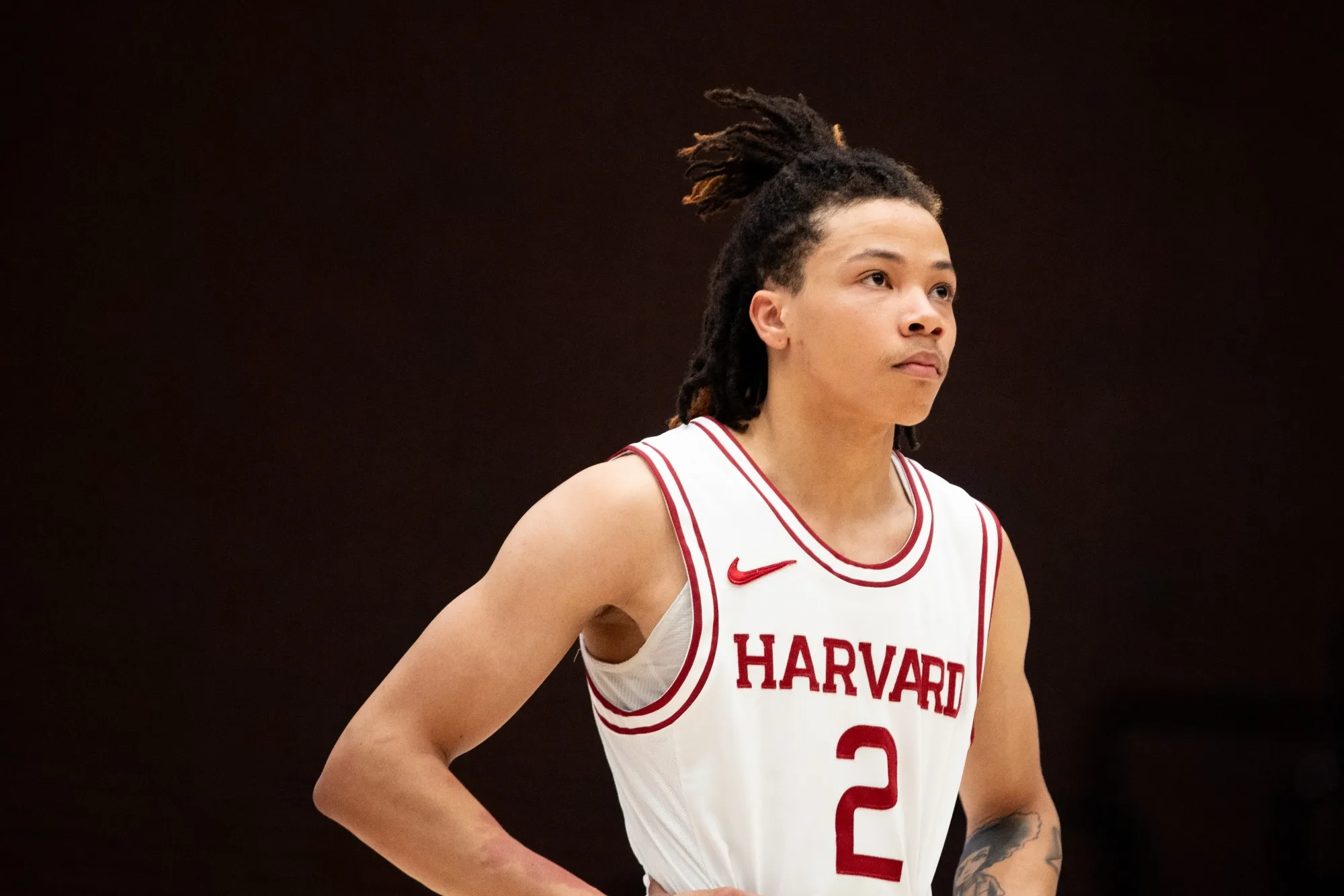 Malik Mack began his college basketball career at Harvard before later transferring to Georgetown University.