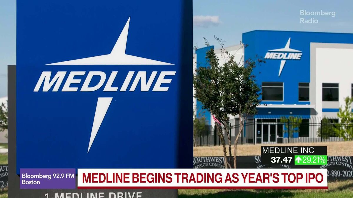 Medline Jumps After Raising $6.26 Billion in Year’s Top IPO