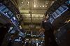Traders work on the floor of the New York Stock Exchange.