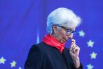 Christine Lagarde, president of the European Central Bank (ECB), during a news conference in Frankfurt, Germany, on Thursday, Dec. 16, 2021.