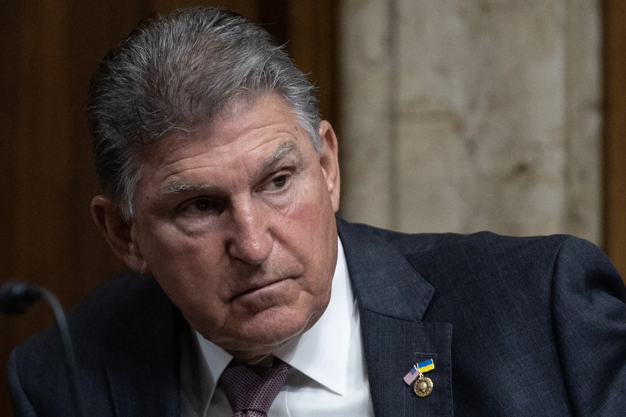 Senator Joe Manchin during a hearing in Washington on Tuesday, May 2.