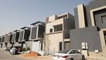 Modern homes in the Saudi capital of Riyadh.