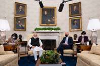 President Biden Hosts India's Prime Minister Narendra Modi