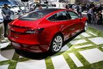 A Tesla Inc. Model 3