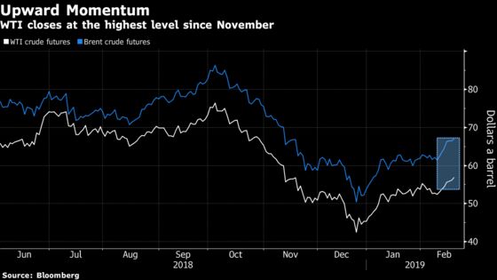 Oil Edges Up After Report Shows Smaller-Than-Expected Crude Rise