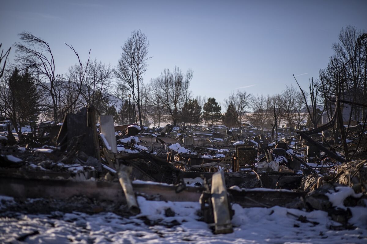 Human Remains Found as Probe Into Colorado Wildfire Expands - Bloomberg