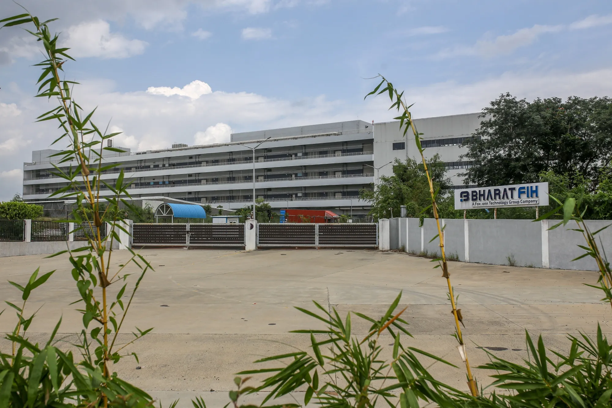 A manufacturing facility operated by Bharat FIH, a unit of Foxconn Technology Group, in Sriperumbudur, Tamil Nadu, India.