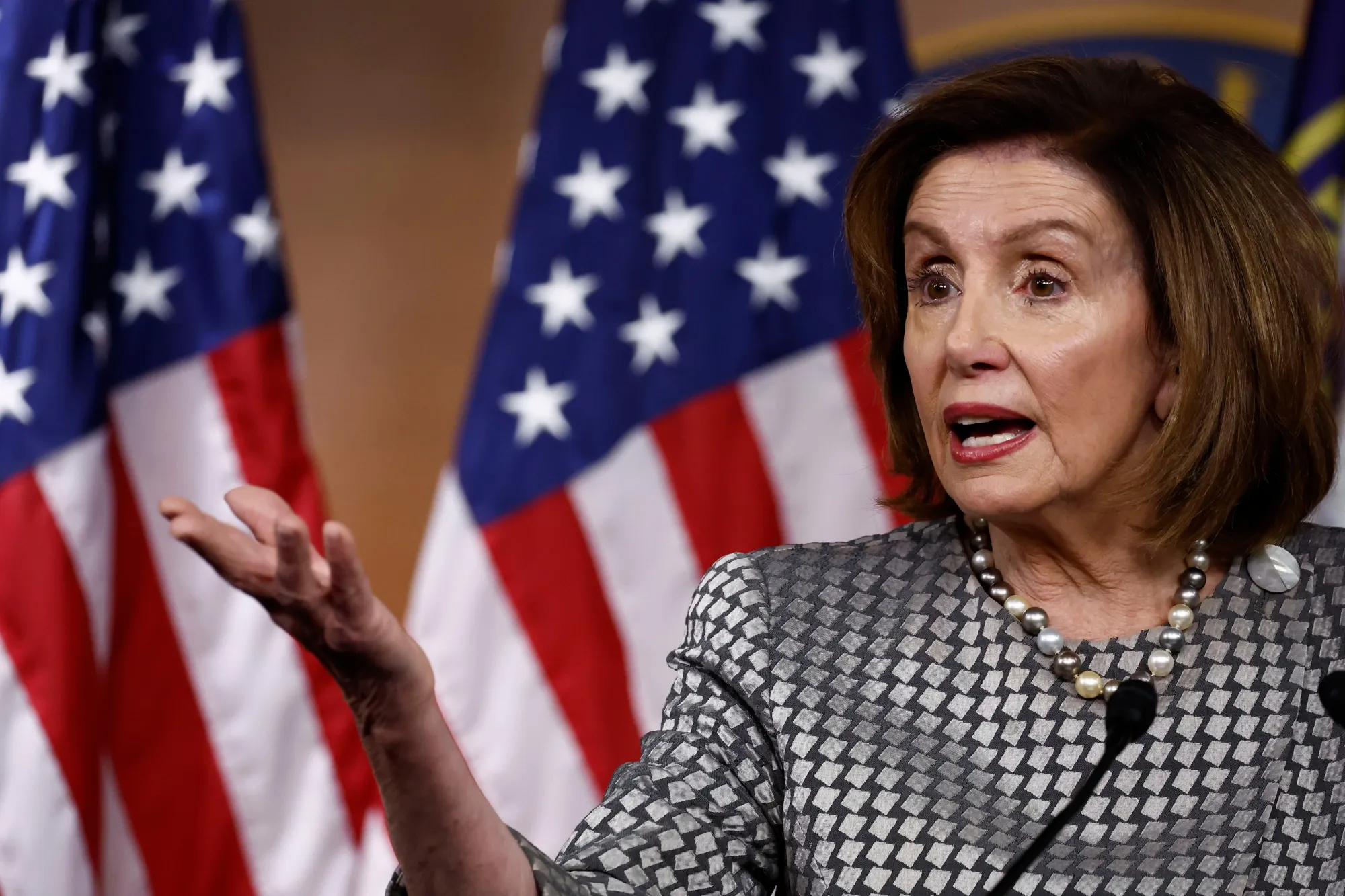 US House of Representatives Speaker Nancy Pelosi