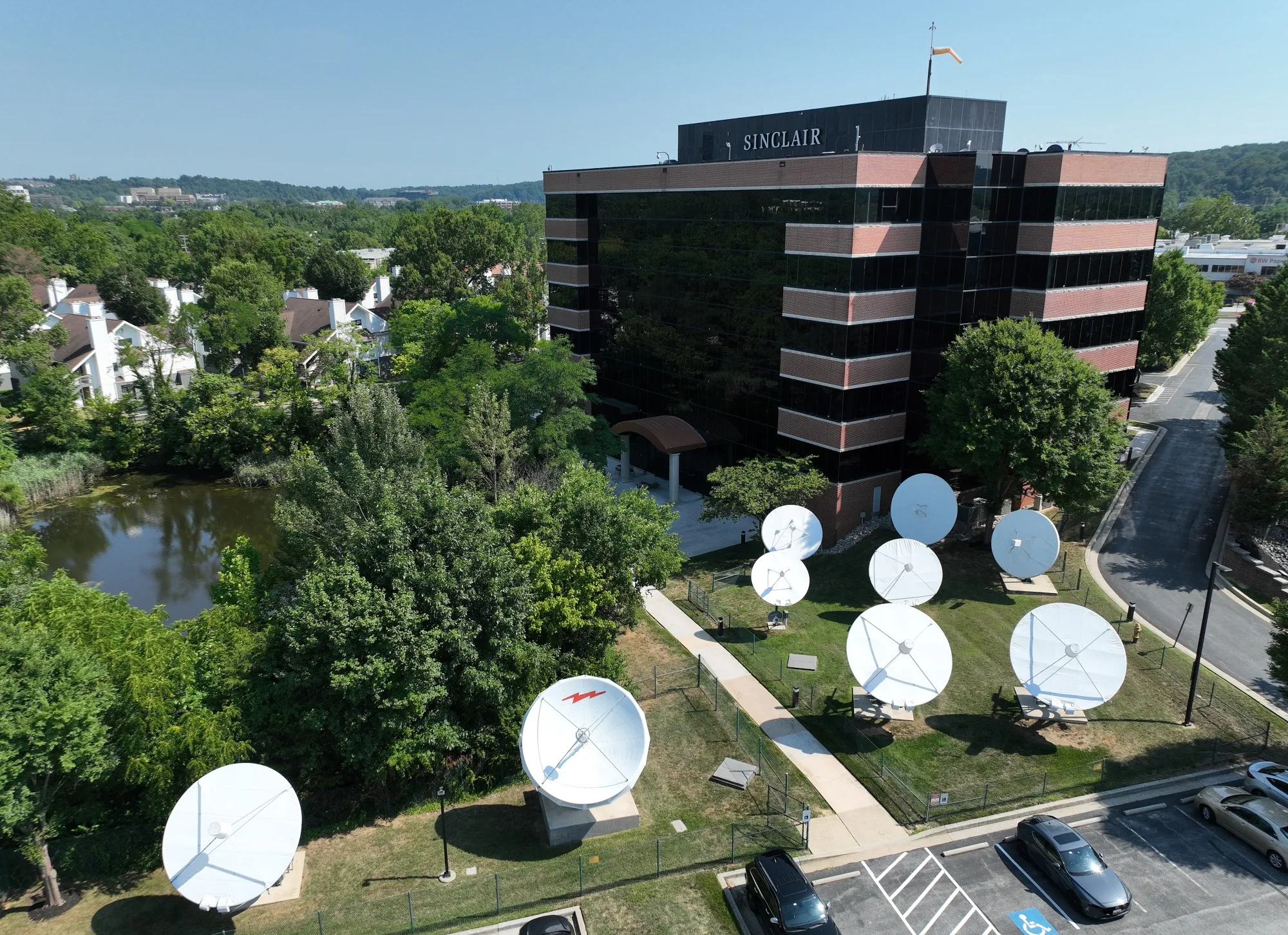 The Sinclair Broadcast Group, Inc. headquarters in Cockeysville, Maryland.