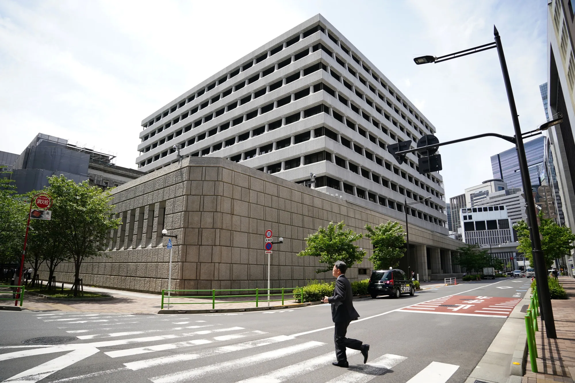 The Bank of Japan headquarters in Tokyo.