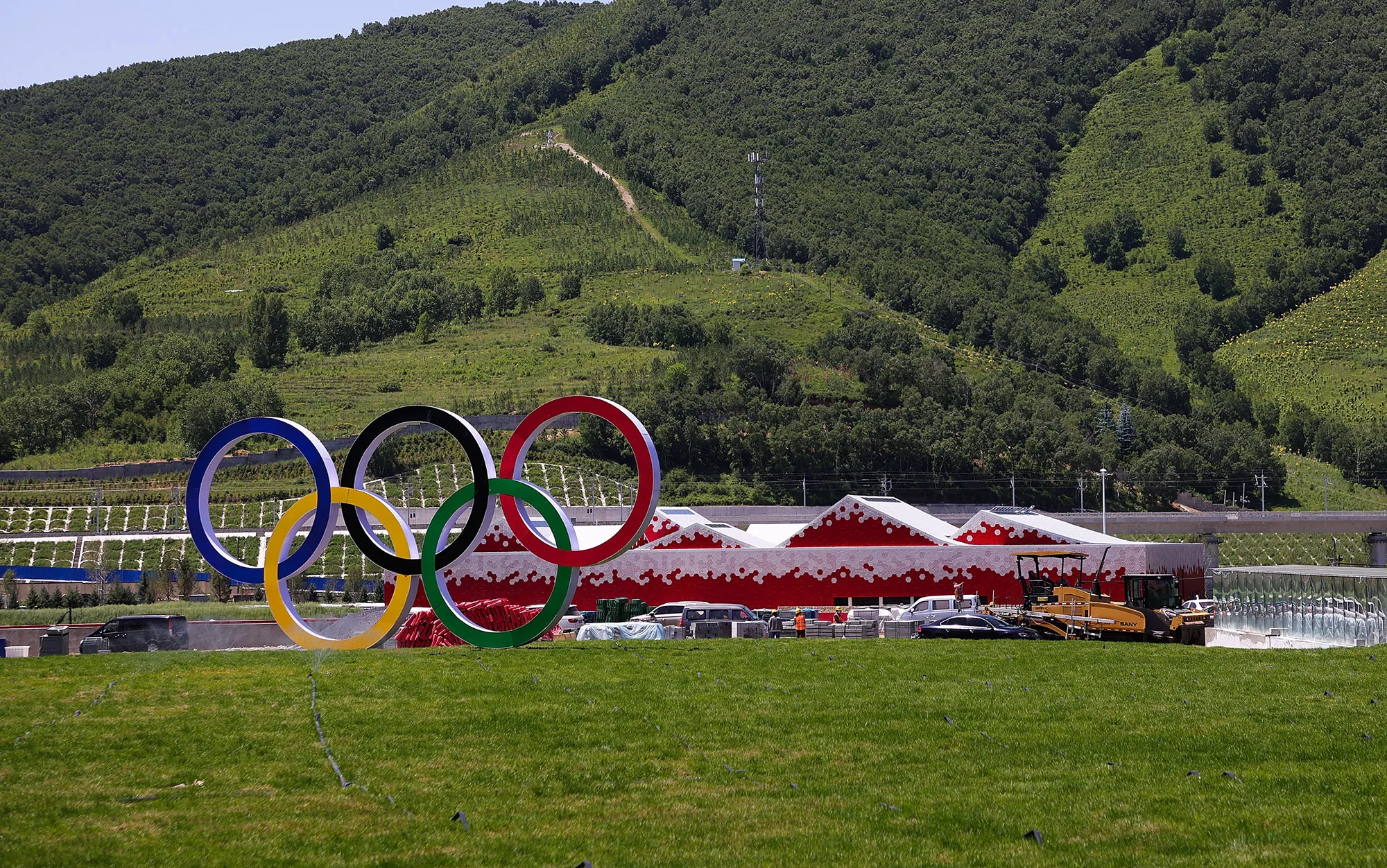 Athletes' village for the Beijing 2022 Winter Olympic Games in the Chongli&nbsp;district near Beijing.