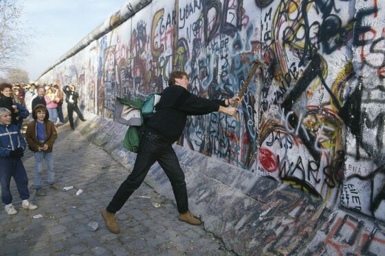 Western Order Reels on Berlin Wall Anniversary