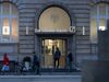 Pedestrians pass a Deutsche Bank AG bank branch in Frankfurt, Germany, on Thursday, March 7, 2019.