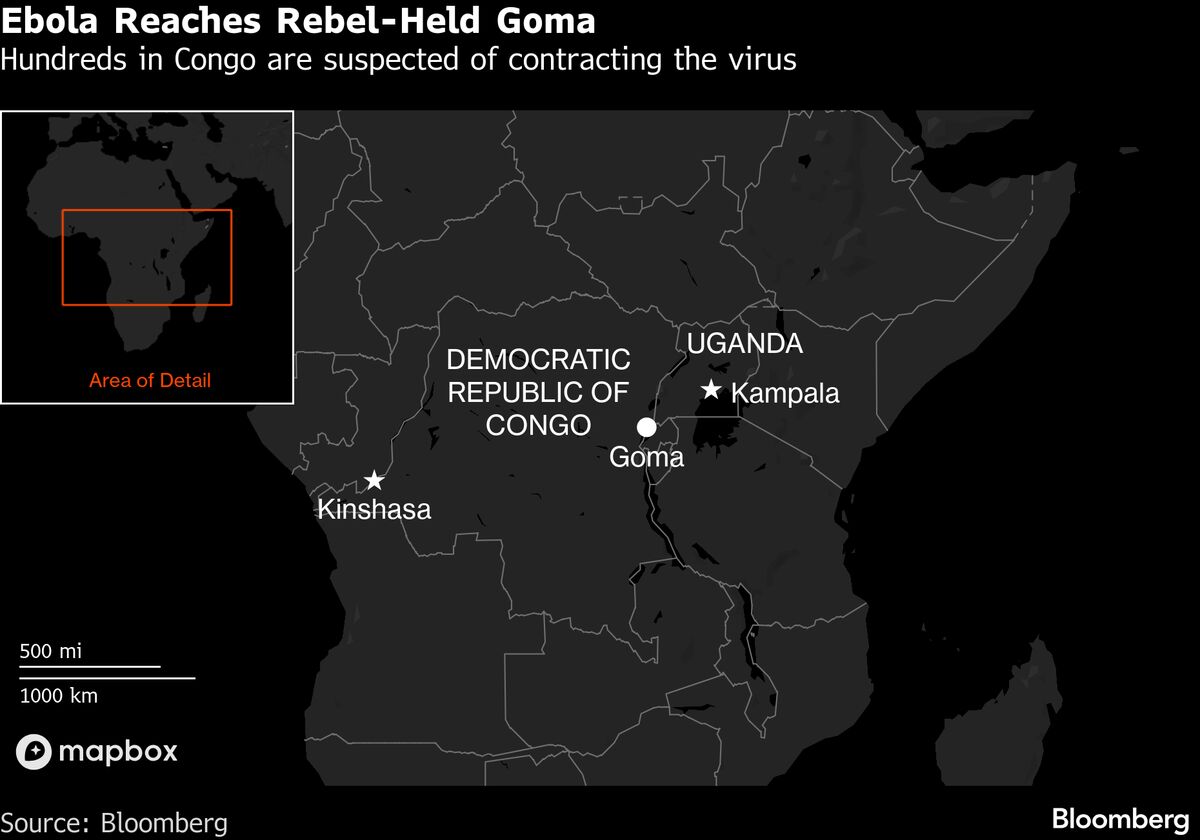 Ebola Case in Rebel-Held Goma Complicates Congo Relief Response