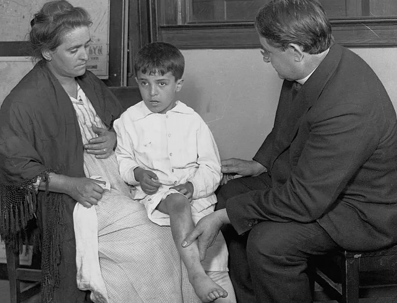 Polio was the concern in 1916.