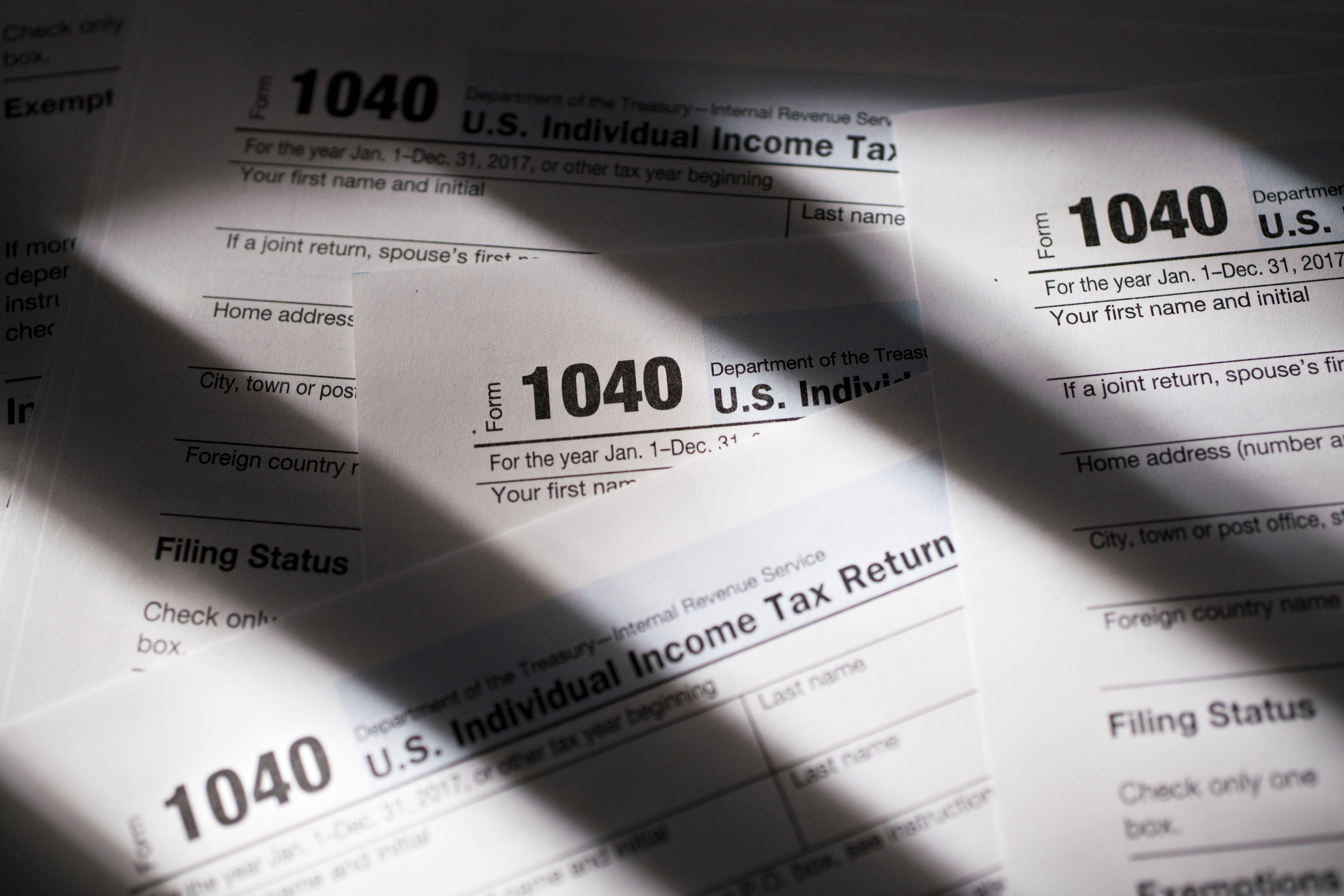 Internal Revenue Service Forms Ahead Of 2017 Income Tax Deadline