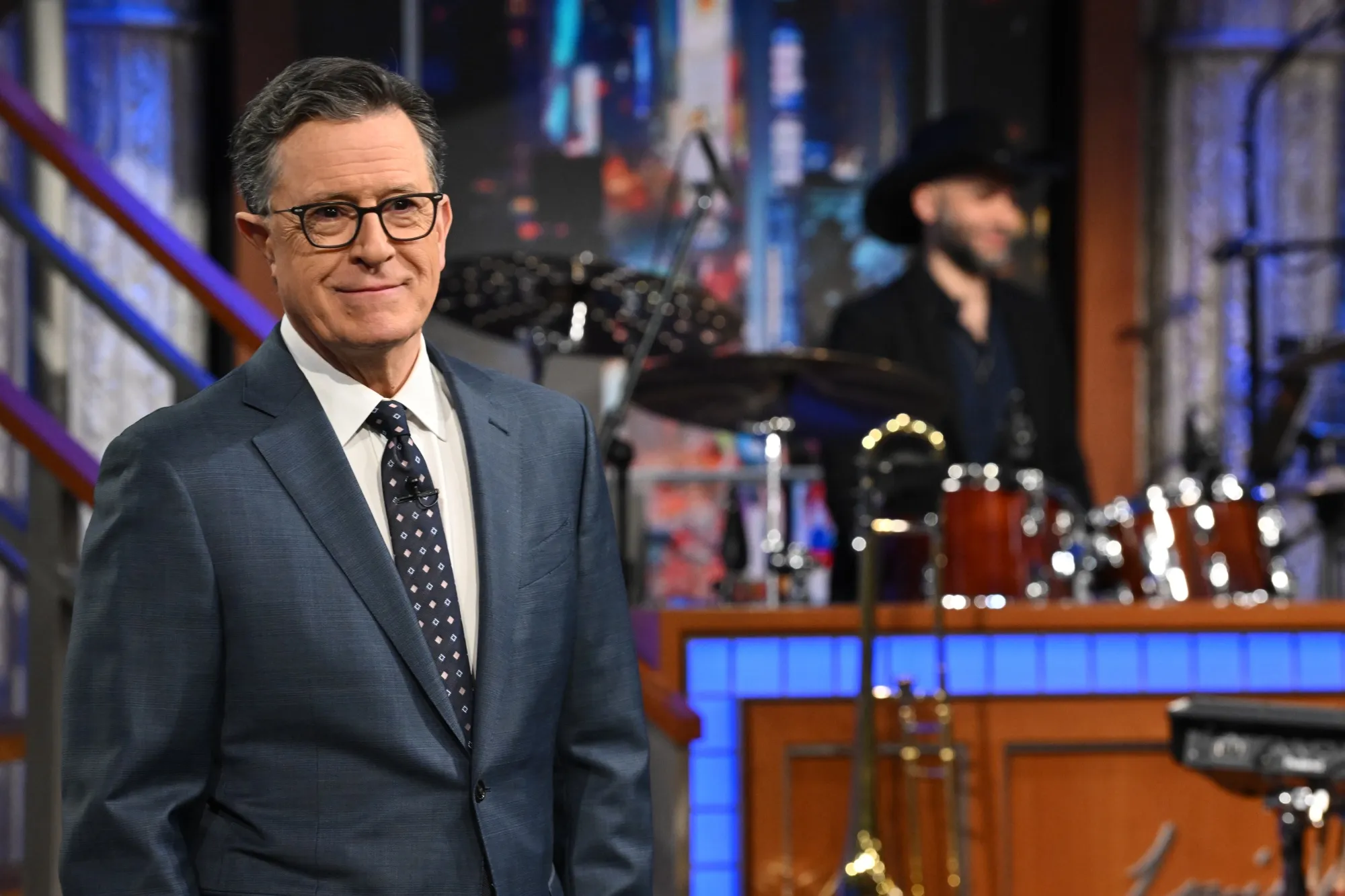 CBS’ Stephen Colbert found himself in the center of Texas’ Senate race this week.