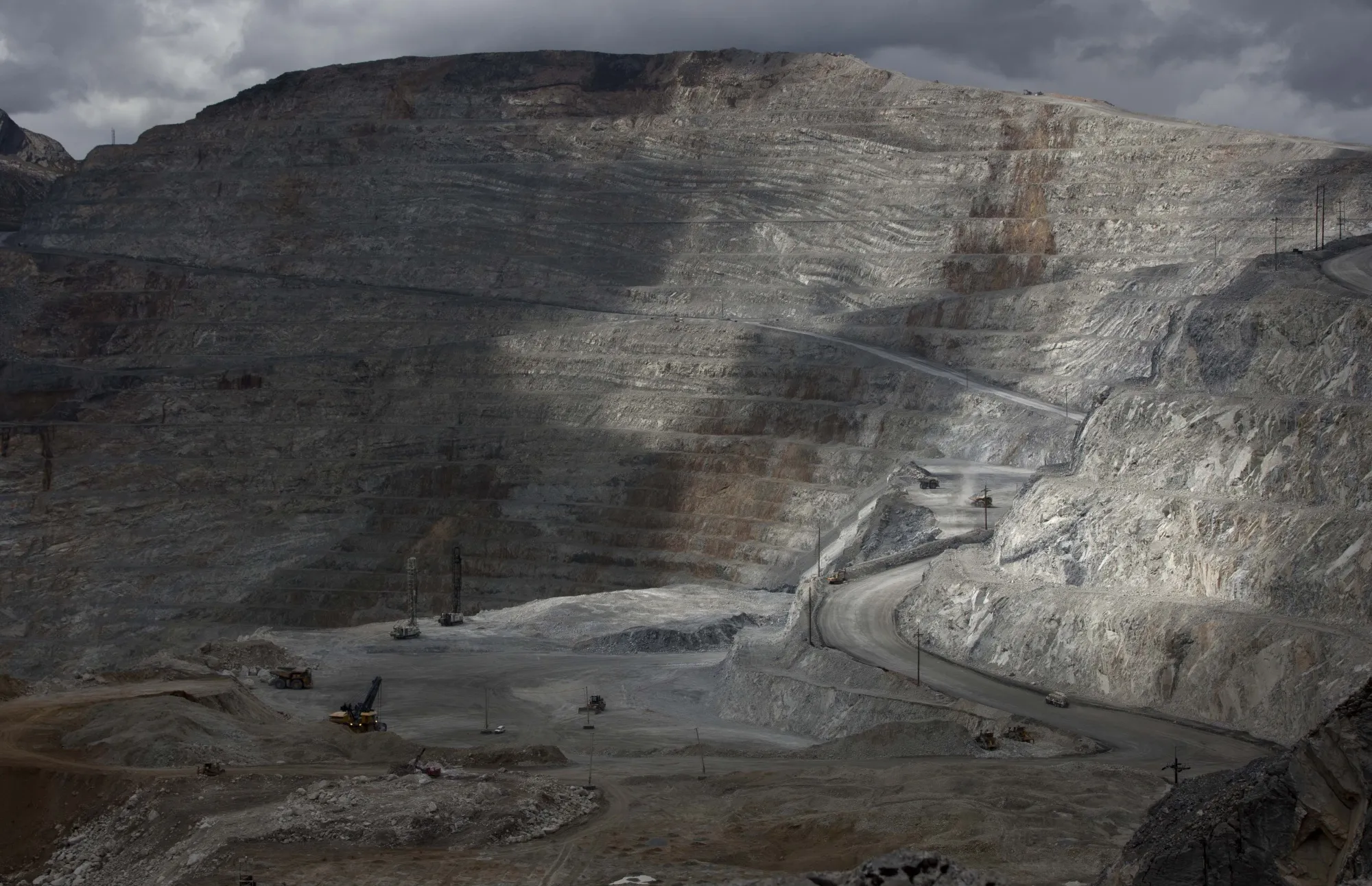 The Antamina mine in Peru.