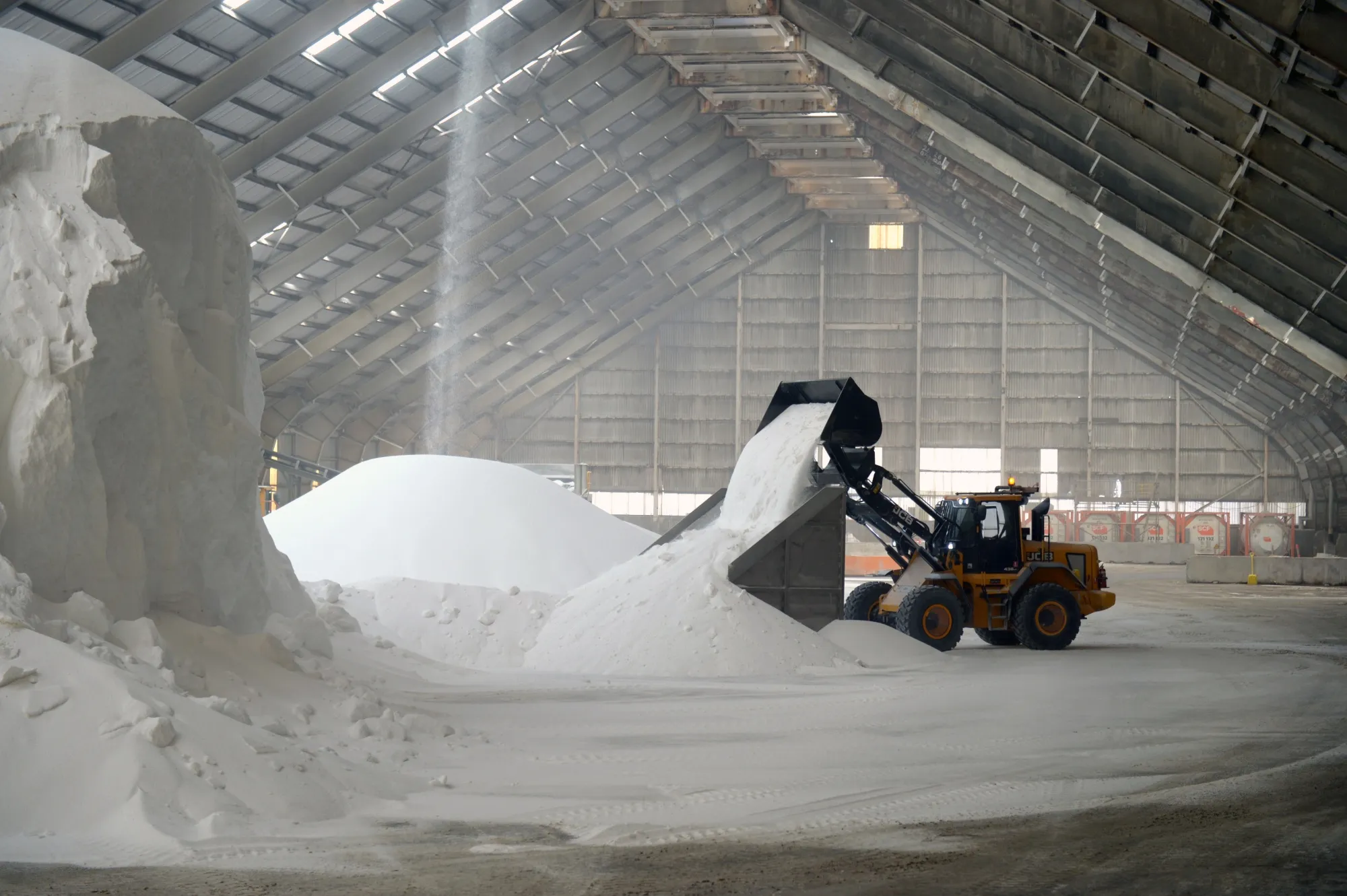 Urea pellets at a fertilizer plant&nbsp;in Brisbane, Australia.
