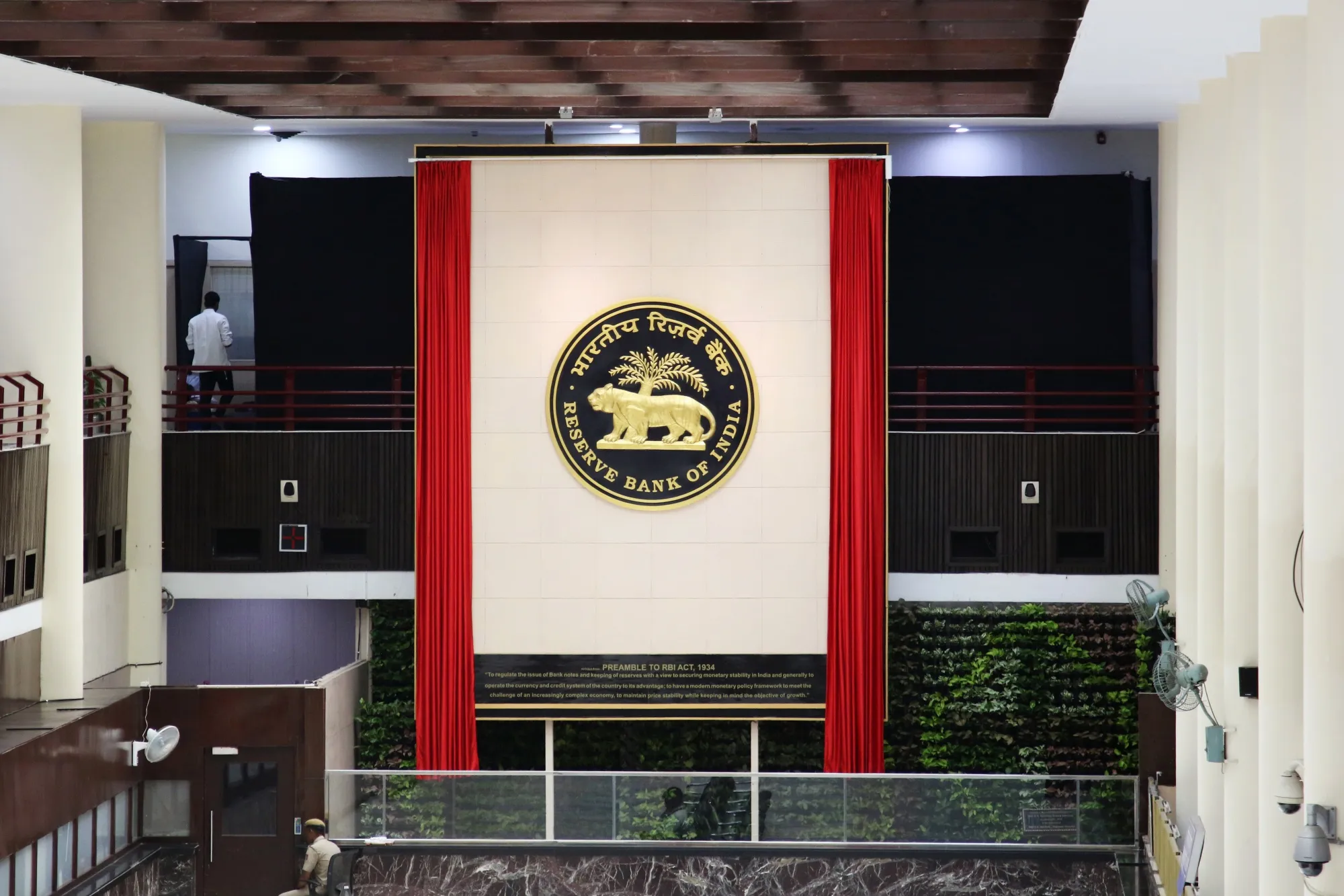 The central bank's regional headquarters in New Delhi.