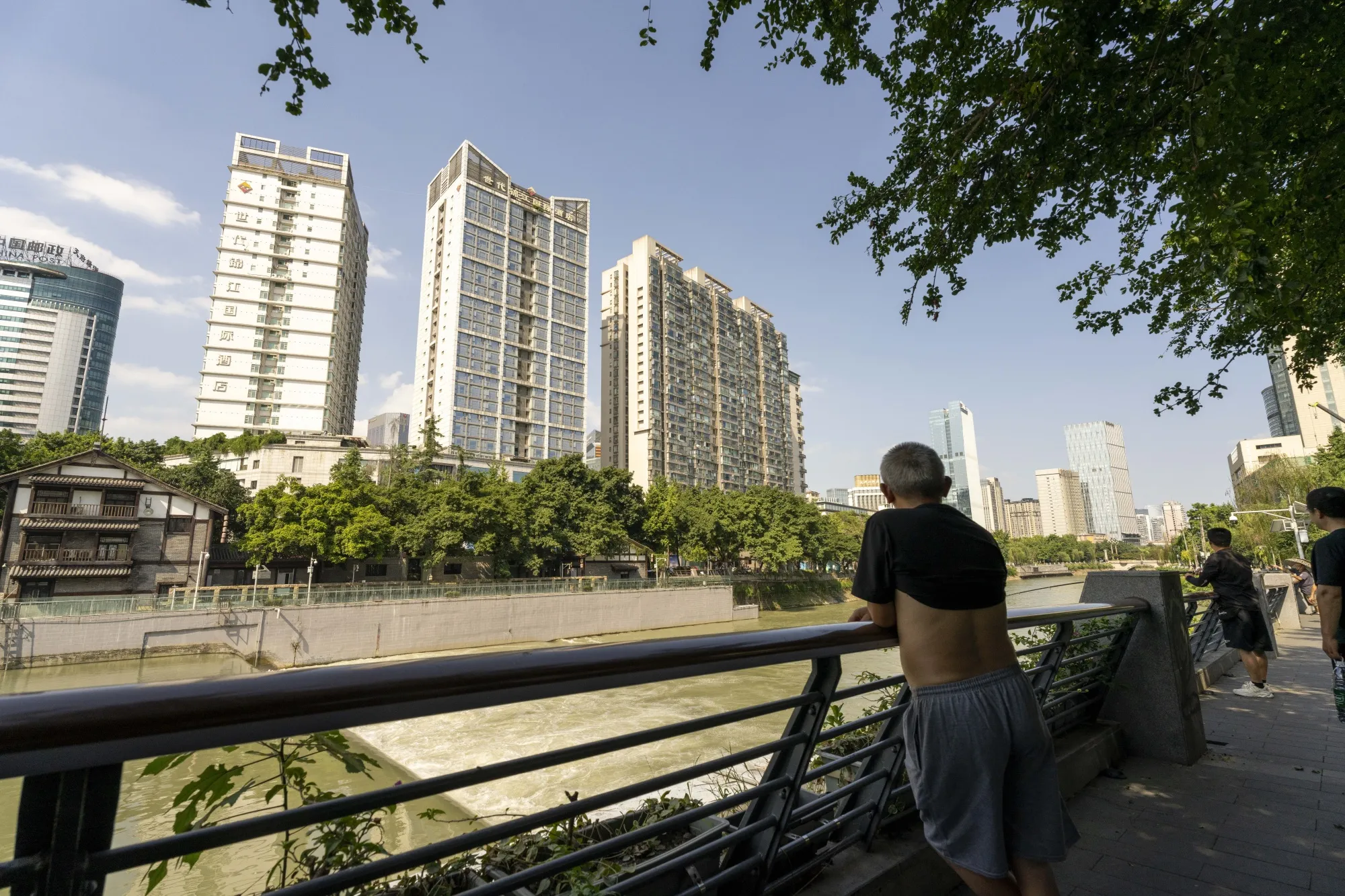 Residential buildings in Chengdu, China.