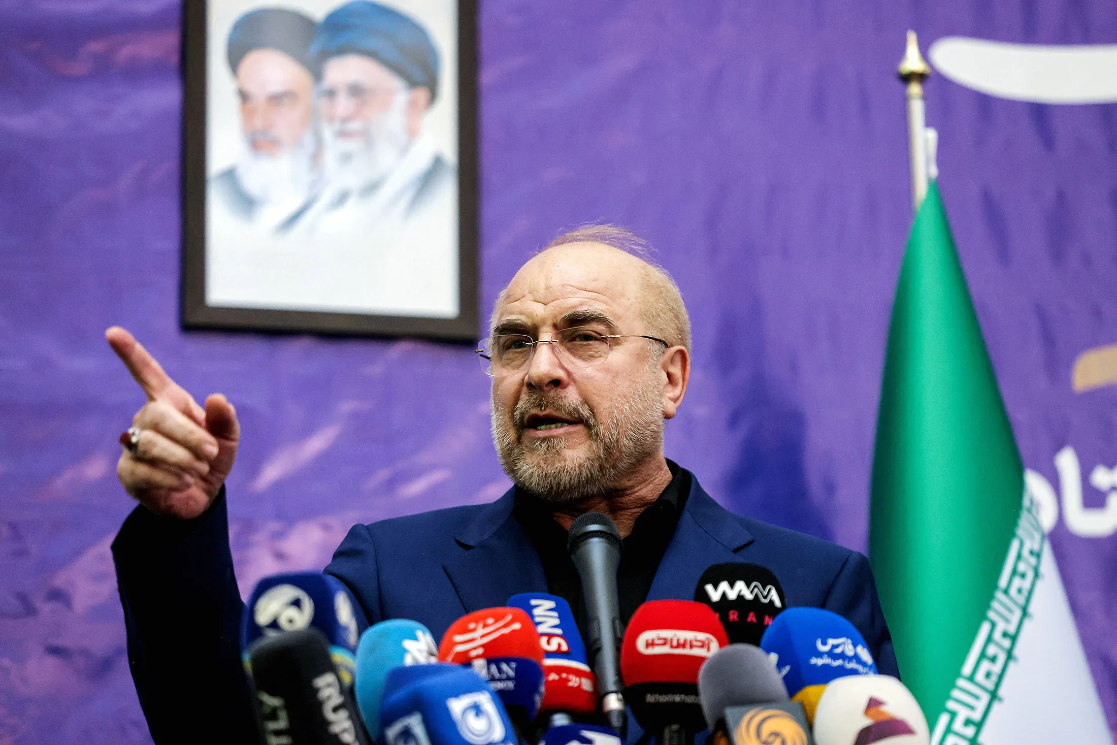 イランのガリバフ国会議長