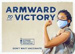 An ad created for the Veterans Coalition for Vaccination.