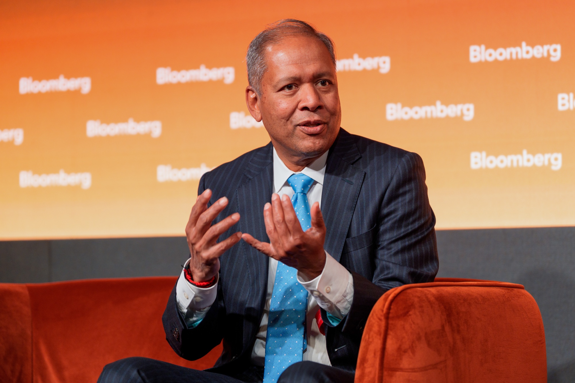 C.S. Venkatakrishnan in London, on May 20. Photographer: David Prior