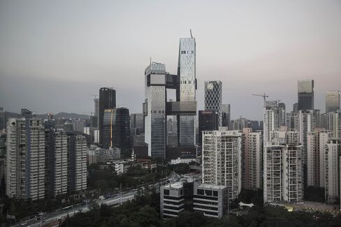 A view of Tencent's future headquarters.
