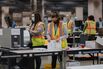 Pennsylvania Officials Count Ballots For 2020 U.S. Presidential Election
