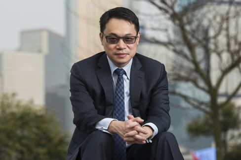 Will Cai, founder of Initium Media, sits for a photograph in Hong Kong. He started the Internet news site with plans to expand into video and movies.